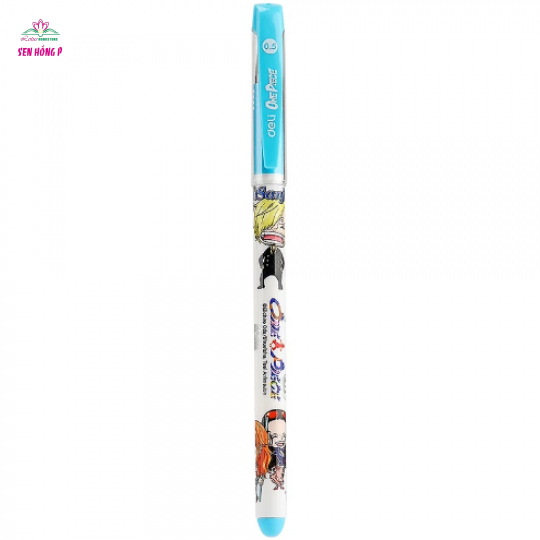 Bút Gel One Piece 0.5 mm - Deli CG13 - Mực Xanh