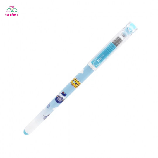 Bút Gel Super Wings 0.5 mm - Deli CG12-BL - Mực Xanh