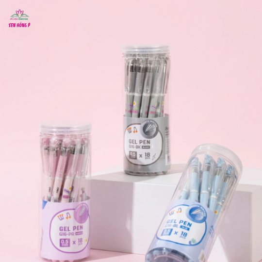 Bút Gel Deli 0.5 mm - Phiên Bản Sơn Tùng M-TP Giới Hạn - Deli G16-BL