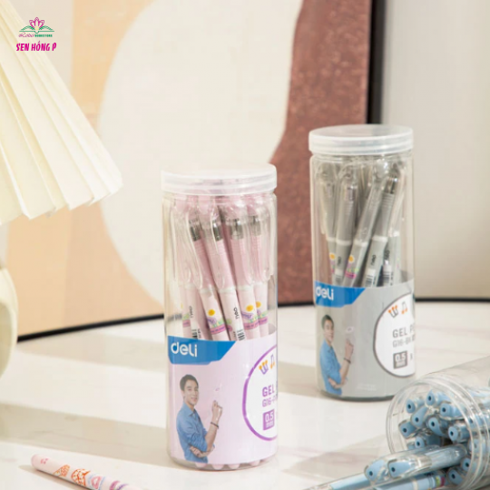 Bút Gel Deli 0.5 mm - Phiên Bản Sơn Tùng M-TP Giới Hạn - Deli G16-BL