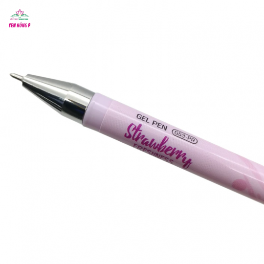 Bút Gel 0.38 mm - Deli CG53-PR - Mực Tím