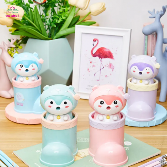 Chuốt Bút Chì Quay Cáo Cute