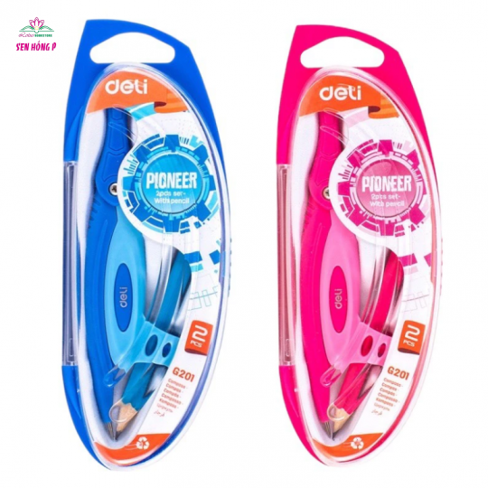Compa Deli G201 (bút chì gỗ)