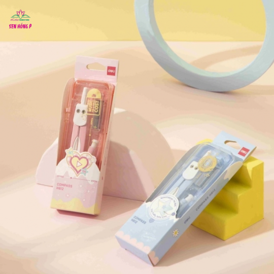Compa Deli H612 chì bấm