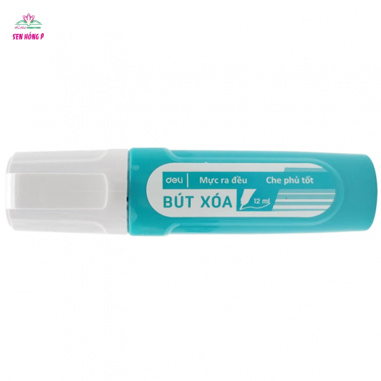Bút Xóa Thân Dẹp Deli 12 ml 