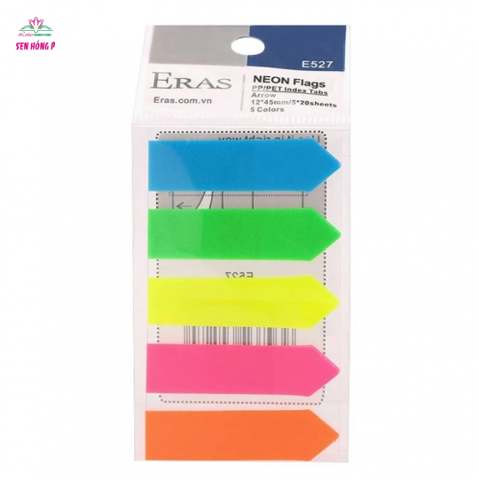 Giấy Phân Trang Eras 5 Màu Nilon - E527
