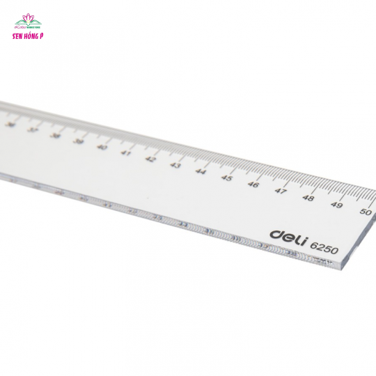 Thước Kẻ Trong Suốt 50cm Deli E6250