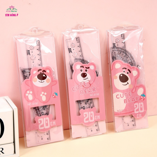 Bộ Thước Gấu Dâu - 4 Món