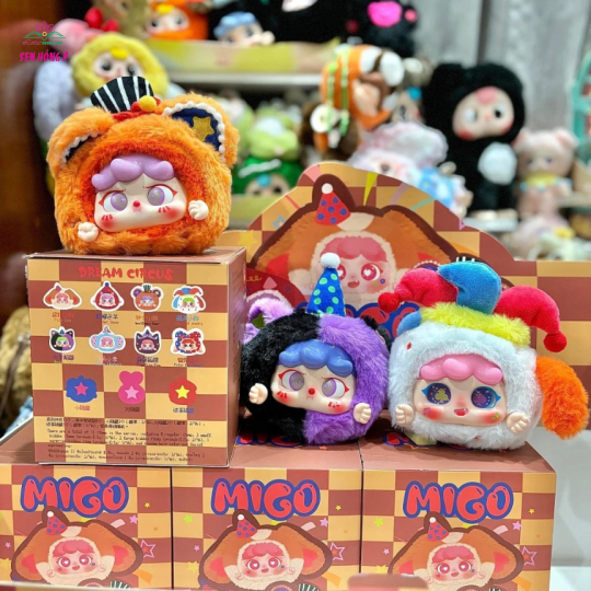 Baby Three Migo Rạp Xiếc Siêu Cute Blind Box