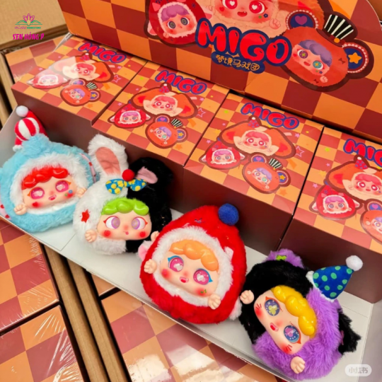 Baby Three Migo Rạp Xiếc Siêu Cute Blind Box