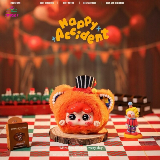 Baby Three Migo Rạp Xiếc Siêu Cute Blind Box