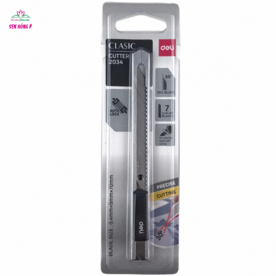 Dao Rọc Giấy Deli 2034
