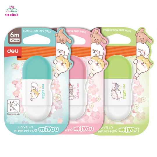 Xóa Kéo Deli H352 6m