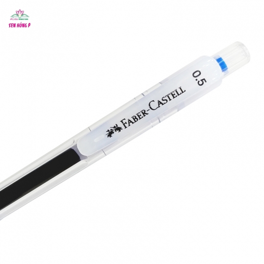 Bút Gel Bấm Fast Gel 0.5 mm - Faber-Castell 641651 - Mực Xanh