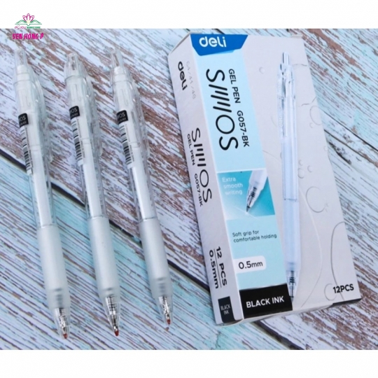 Bút gel Deli EG057 ngòi 0.5mm