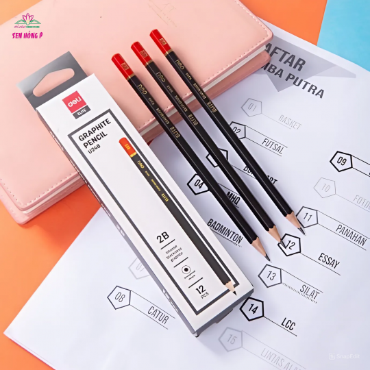 Bút Chì 2B Cao Cấp Deli - U248