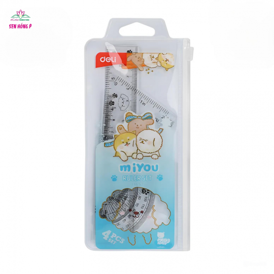 Bộ Thước 4 Món MiYou Deli H657