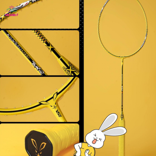 Vợt Cầu Lông VS Kongfu Rabbit - Vàng Đen (Nội Địa Trung)