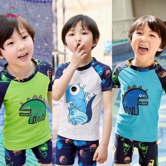 Bộ đồ bơi trẻ em có nón