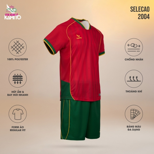 Bộ bóng đá Selecao 2004 (Bồ Đào Nha)