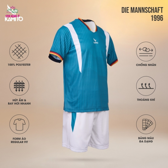 Bộ bóng đá Die Mannschaft 1996 (Đức)