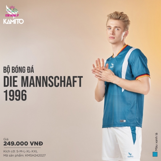 Bộ bóng đá Die Mannschaft 1996 (Đức)